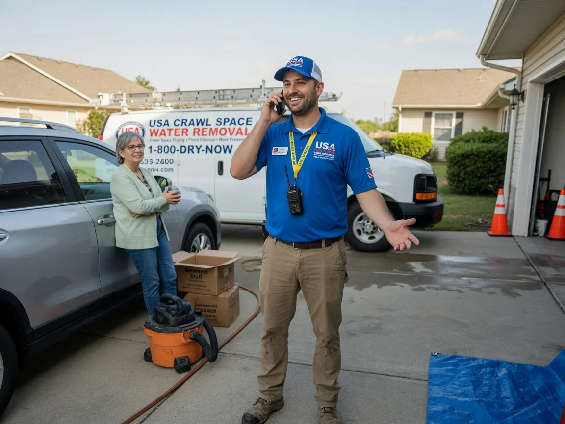 Crawl Space Water Removal Ruthven, IA FAQs
